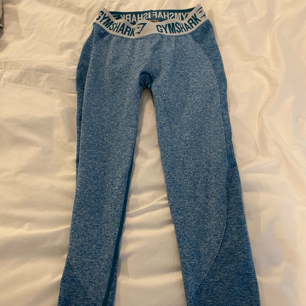 Gymshark Flex Leggings Small Blue Marl